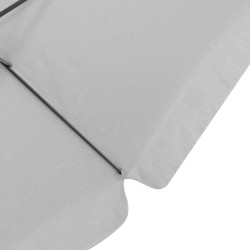 Záhradný slnečník 290 cm, svetlo šedý SPRINGOS CASABLANCA GU0042