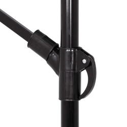 Záhradný slnečník 290 cm, svetlo šedý SPRINGOS CASABLANCA GU0042