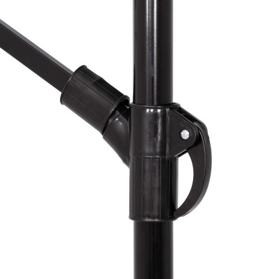 Záhradný slnečník 290 cm, grafitový SPRINGOS CASABLANCA GU0041