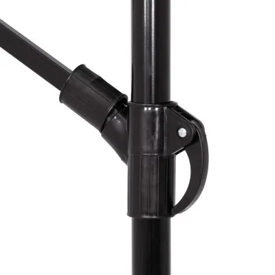 Záhradný slnečník 290 cm, grafitový SPRINGOS CASABLANCA GU0041