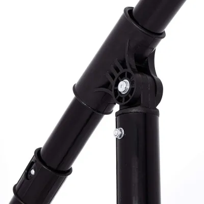 Záhradný slnečník 290 cm, grafitový SPRINGOS CASABLANCA GU0041