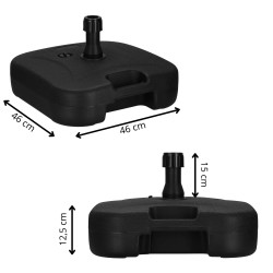 Základňa slnečníka 22l SPRINGOS GU0052