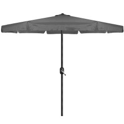 Záhradný slnečník 400 cm SPRINGOS GU0040 tmavo šedý