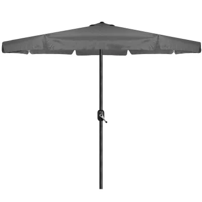 Záhradný slnečník 400 cm SPRINGOS GU0040 tmavo šedý