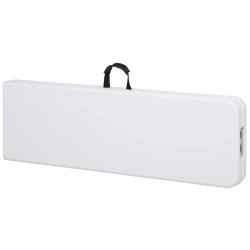 Pivný set pre 8 osôb 180x75 cm SPRINGOS GF0099 biely