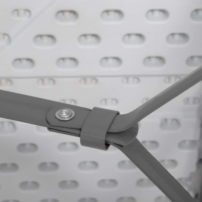 Pivný set pre 8 osôb 180x75 cm SPRINGOS GF0099 biely