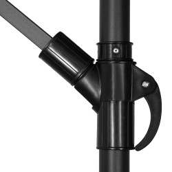 Záhradný slnečník 290 cm, krémový SPRINGOS MALTA GU0045