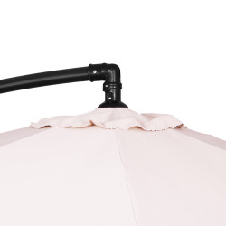 Záhradný slnečník 290 cm, krémový SPRINGOS MALTA GU0045