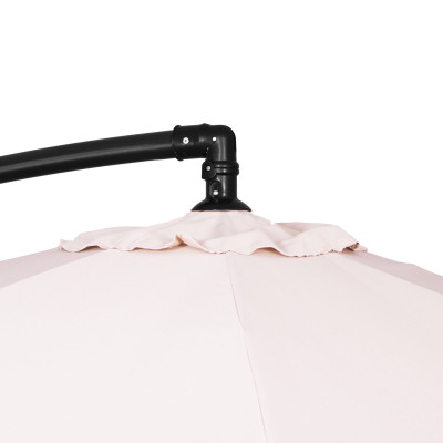 Záhradný slnečník 290 cm, krémový SPRINGOS MALTA GU0045