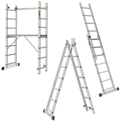 Multifunkčné lešenie 3m / 4,2m DRABEST ARD-2x7 PRO