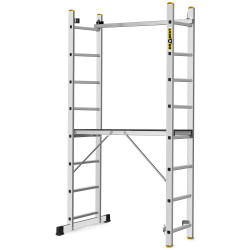 Multifunkčné lešenie 3m / 4,7m DRABEST ARD-2x8 PRO