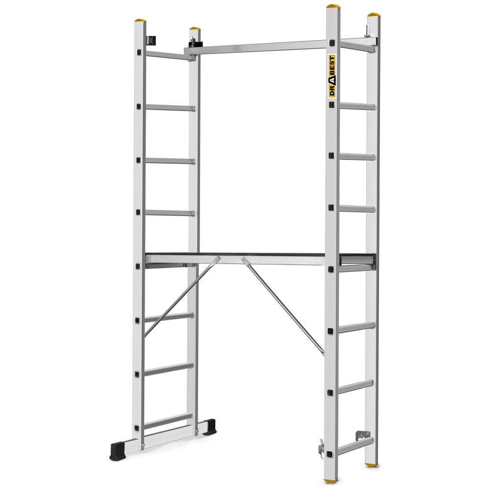 Multifunkčné lešenie 3m / 4,7m DRABEST ARD-2x8 PRO