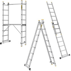 Multifunkčné lešenie 3m / 4,7m DRABEST ARD-2x8 PRO