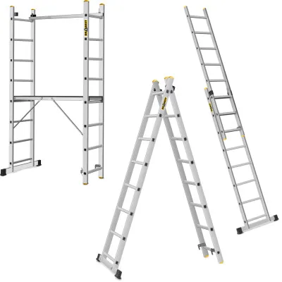 Multifunkčné lešenie 3m / 4,7m DRABEST ARD-2x8 PRO