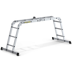 Multifunkčný rebrík 4x3 priečky DRABEST DU4x3 HOME 150 kg