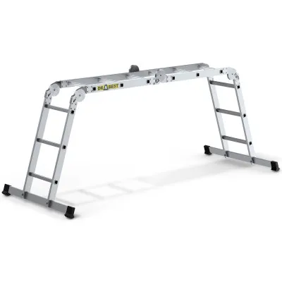 Multifunkčný rebrík 4x3 priečky DRABEST DU4x3 HOME 150 kg