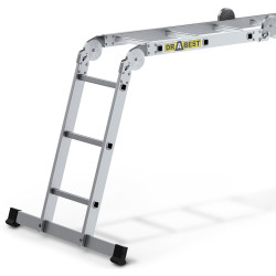 Multifunkčný rebrík 4x3 priečky DRABEST DU4x3 HOME 150 kg