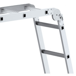 Multifunkčný rebrík 4x3 priečky DRABEST DU4x3 HOME 150 kg