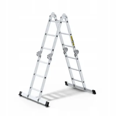 Multifunkčný rebrík 4x3 priečky DRABEST DU4x3 HOME 150 kg