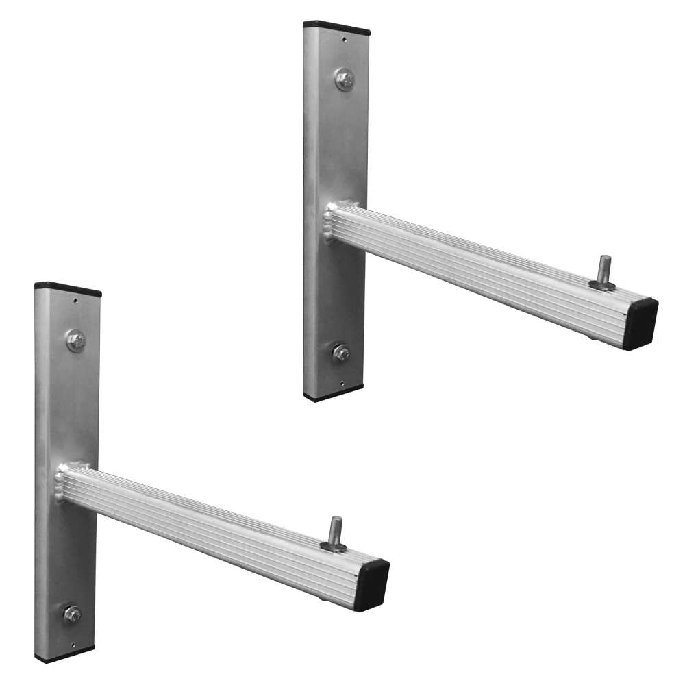 Stenový držiak rebríka DRABEST AL-UDP PRO, súprava 2ks