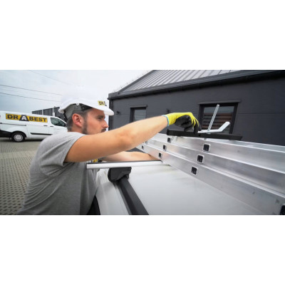 Strešný nosič rebríkov DRABEST ST-UB PRO, súprava 2ks