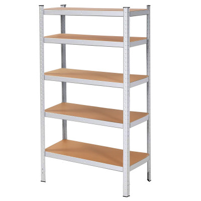 Kovový regál 150x75x30 cm, 5 polic SPRINGOS HA5260