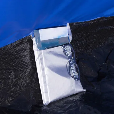 Stan SPRINGOS COLORADO 4 šedo-modrý