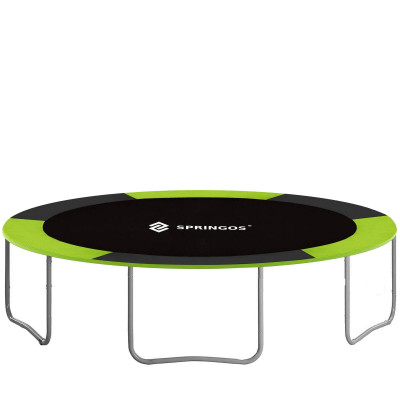 Kryt pružín na trampolínu 244 cm, zeleno-čierny SPRINGOS