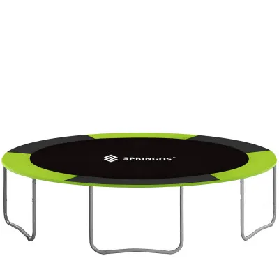 Kryt pružín na trampolínu 244 cm, zeleno-čierny SPRINGOS