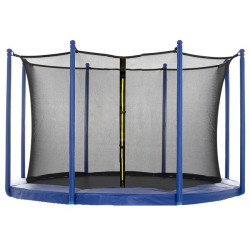 Vnútorná ochranná sieť na trampolínu 180 cm / 6 tyčí / výška 150 cm SPRINGOS