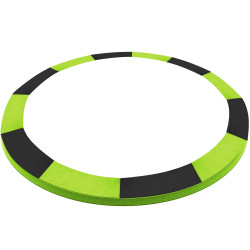 Kryt pružín na trampolínu 366 cm, zeleno-čierny SPRINGOS