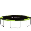 Kryt pružín na trampolínu 366 cm, zeleno-čierny SPRINGOS