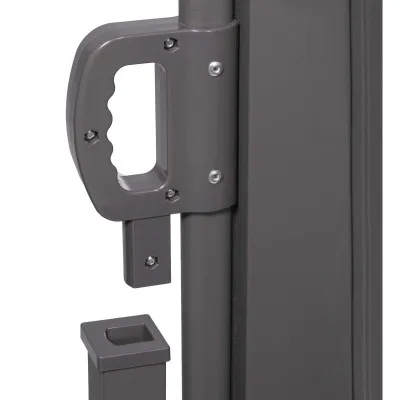 Bočná výsuvná markíza 250x160 cm SPRINGOS AW0001 antracitová