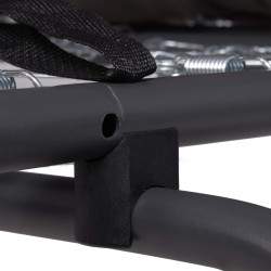 Záhradná hojdačka 4-miestna SPRINGOS DIANA GS0032, hnedá