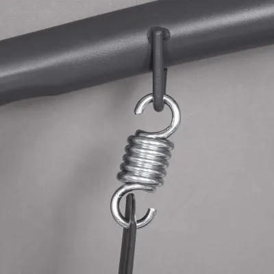 Záhradná hojdačka 4-miestna SPRINGOS DIANA GS0032, hnedá