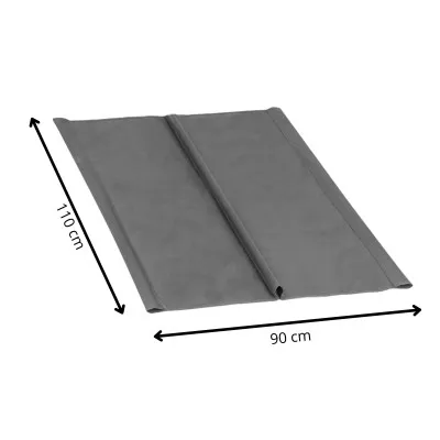 Podsedák na záhradnú hojdačku 110x90 cm SPRINGOS GS1003S, šedý