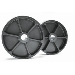 Pojazdové kolieska DRABEST AK-DP PRO, súprava 2ks