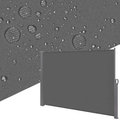 Bočná výsuvná markíza 400x200 cm SPRINGOS AW0008 antracitová