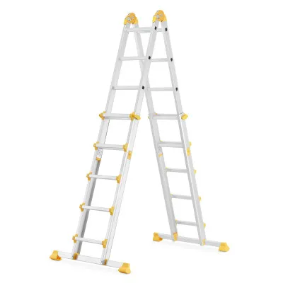 Teleskopický kĺbový rebrík 4x5 priečok, 457 cm HIGHER ML-305N PRO