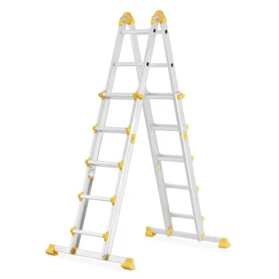 Teleskopický kĺbový rebrík 4x5 priečok, 457 cm HIGHER ML-305N PRO