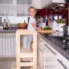 Detská učiaca veža SPRINGOS LEARNING KCH01 prírodná