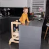 Detská učiaca veža SPRINGOS LEARNING KCH01 prírodná