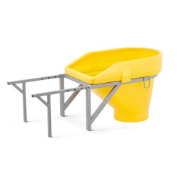 Násypka pre zhoz na stavebnú suť HIGHER NR1 žltá