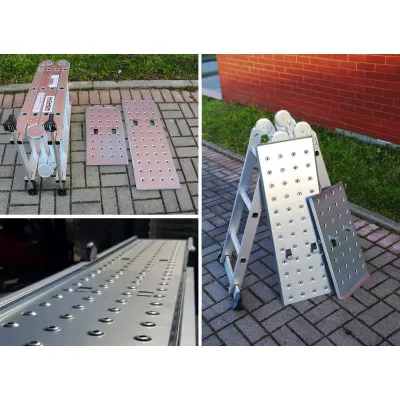 Protišmyková plošina 150x31 cm pre rebríky HIGHER SP-150 PRO