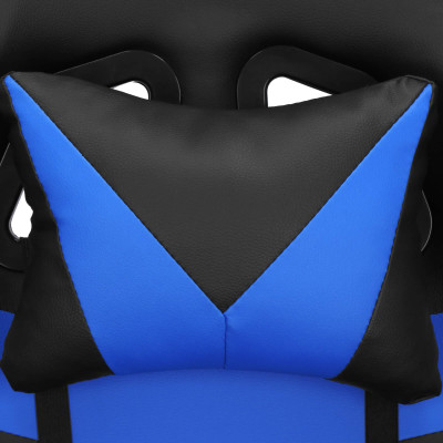 Herná stolička polohovateľná SPRINGOS HF0019 čierno-modrá