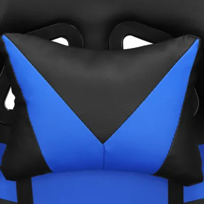 Herná stolička polohovateľná SPRINGOS HF0019 čierno-modrá