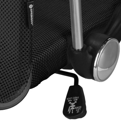 Kancelárska stolička ergonomická SPRINGOS HF0033 čierna