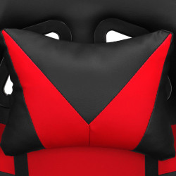 Herná stolička polohovateľná SPRINGOS HF0020 čierno-červená