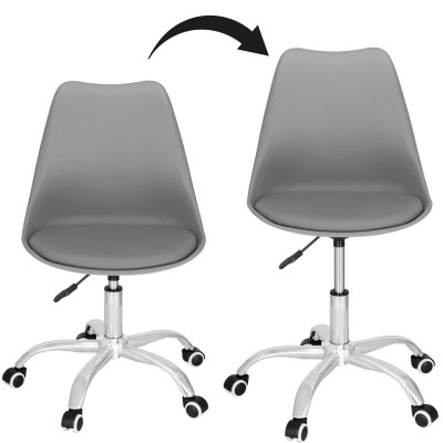 Kancelárska stolička ergonomická SPRINGOS HF0022 sivá