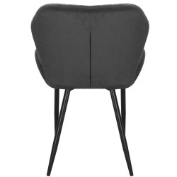 Čalúnená stolička ergonomická SPRINGOS HF0029 tmavo šedá